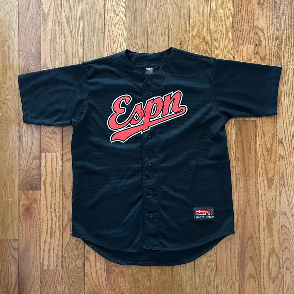 ESPN Baseball Vintage Jersey Size Large